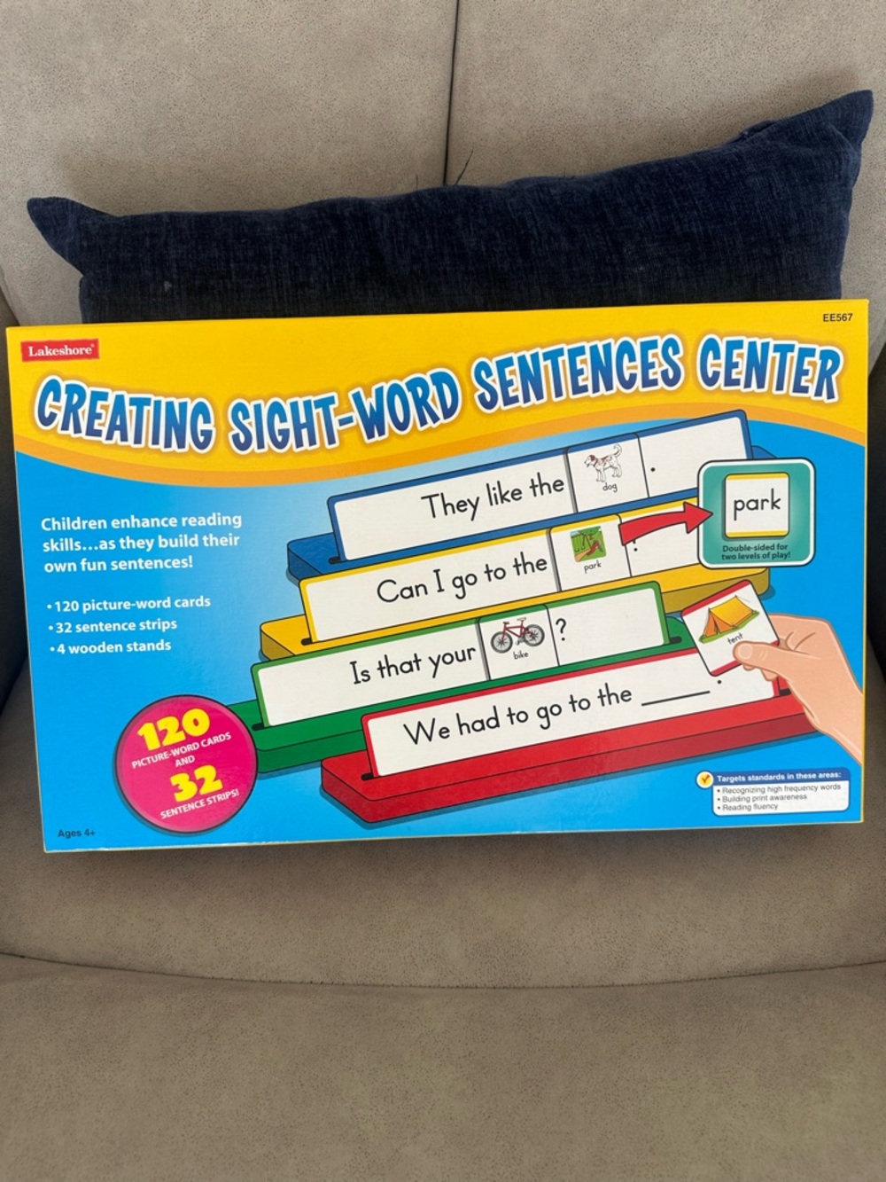 Creating Sight-Word Sentences Center- lakeshore